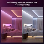 Philips Hue Philips Hue Flux LED strip verlenging - 5 meter verlengstrip -  Eenvoudige installatie - Wit en gekleurd licht - Chromasync™ technologie | 48 Watt