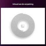 Philips Hue Philips Hue Flux LED strip verlenging - 5 meter verlengstrip -  Eenvoudige installatie - Wit en gekleurd licht - Chromasync™ technologie | 48 Watt