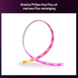 Philips Hue Philips Hue Flux LED strip verlenging - 10 meter verlengstrip -  Eenvoudige installatie - Wit en gekleurd licht - Chromasync™ technologie | 60 Watt