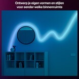Philips Hue Essential Philips Hue Essential Flex LED Strip - 10m (2 x 5m LED strip) - Gekleurd neonlicht - Dimbaar - Buig in elke vorm - Bediening via onze app of met je stem | 39.5 Watt