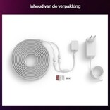 Philips Hue Essential Philips Hue Essential Flex LED Strip - 10m (2 x 5m LED strip) - Gekleurd neonlicht - Dimbaar - Buig in elke vorm - Bediening via onze app of met je stem | 39.5 Watt