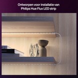 Philips Hue Philips Hue Flux Verbindingskabel -  Creëert lichtvrije zones - 50 cm lang - Flexibele en eenvoudige installatie - 4 stuks