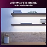 Philips Hue Philips Hue Flux Verbindingskabel -  Creëert lichtvrije zones - 50 cm lang - Flexibele en eenvoudige installatie - 4 stuks