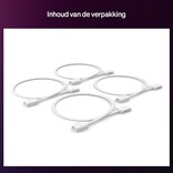 Philips Hue Philips Hue Flux Verbindingskabel -  Creëert lichtvrije zones - 50 cm lang - Flexibele en eenvoudige installatie - 4 stuks