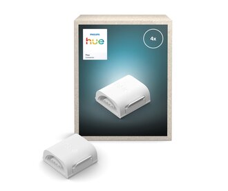 Philips Hue Philips Hue Flux Connector - Verbindt 2 Flux LED strips in een rechte lijn - Doorlopende gelijkmatige lichtlijn - 4 stuks