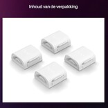 Philips Hue Philips Hue Flux Connector - Verbindt 2 Flux LED strips in een rechte lijn - Doorlopende gelijkmatige lichtlijn - 4 stuks