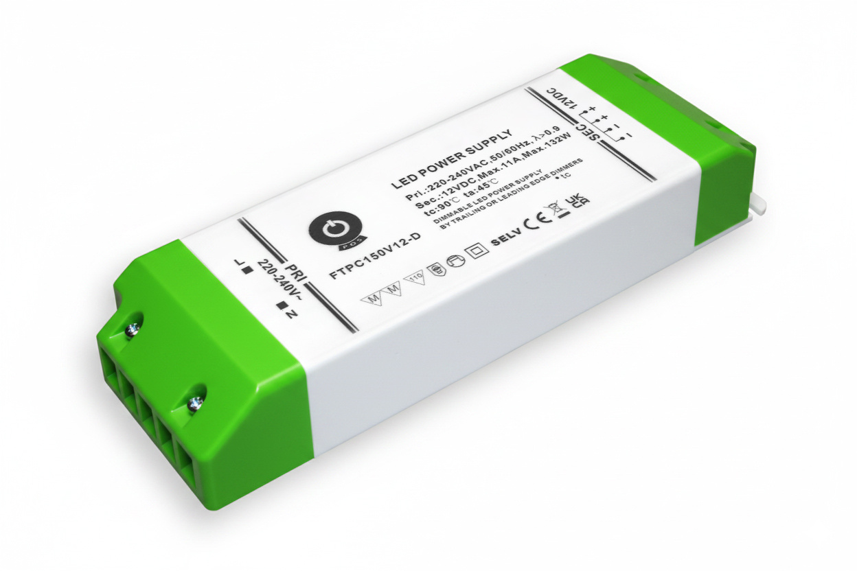 POS-POWER Compacte Dimbare Voeding DC 12Volt 150W