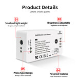 GLEDOPTO Enkelkleurige Gledopto GL-C-009P Zigbee Dimmer Controller | 12-54 Volt 270 Watt