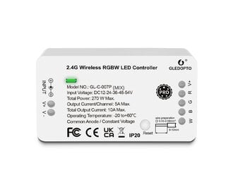GLEDOPTO RGBW MIX Gledopto Zigbee Pro Controller GL-C-007P | 12-54 Volt