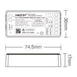 Mi·Light MiBoxer SMZ2 – Matter over Thread +RF 2.4G LED Controller (2-in-1)