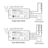 Mi·Light MiBoxer SMZ2 – Matter over Thread +RF 2.4G LED Controller (2-in-1)