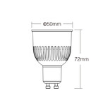 Mi·Light GU10 RGBWW 6W Wifi Ledspot(s) set met afstandsbediening.  Mi-Light  Kleur + Dual White  GU10 Starterskit