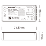 Mi·Light MiBoxer SMZ5  Matter over Thread + RF 2.4G Enkelkeur/DualWhite/RGB/RGBW/RGBCCT–LED Controller (5-in-1)