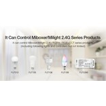 Mi·Light MiBoxer K6 2.4G RF RGB/RGBW/RGB+CCT Draai/Knop Afstandsbediening met Kleurenring, Kleurtemperatuur & DimfunctieAAA Batterijen