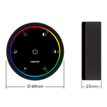 Mi·Light MiBoxer K6 2.4G RF RGB/RGBW/RGB+CCT Draai/Knop Afstandsbediening met Kleurenring, Kleurtemperatuur & DimfunctieAAA Batterijen