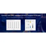 Mi·Light MiBoxer DL2-T – DIN-Rail DALI-2 3in1 LED Controller met CCT-, Single Color- en 2-Kanaals Uitgang (DT8)