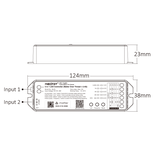 Mi·Light MiBoxer MLZ5  Matter over Thread + RF 2.4G Enkelkeur/DualWhite/RGB/RGBW/RGBCCT–LED Controller (5-in-1) | 12V-48V 15A
