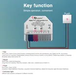 GLEDOPTO Gledopto GL-C-301P Ultra Mini ZigBee Pro+ Smart LED Controller met 5 Uitgangsmodi, ZigBee 3.0 en 2.4G RF