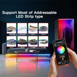 GLEDOPTO Gledopto Elite 4D-EXMU (GL-C-618WL) Geavanceerde WLED Controller | 4 Digitale Outputs | Ethernet, WiFi & Microfoon voor Adresseerbare LED-strips