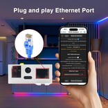 GLEDOPTO Gledopto Elite 4D-EXMU (GL-C-618WL) Geavanceerde WLED Controller | 4 Digitale Outputs | Ethernet, WiFi & Microfoon voor Adresseerbare LED-strips