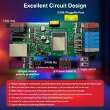 GLEDOPTO Gledopto Elite 4D-EXMU (GL-C-618WL) Geavanceerde WLED Controller | 4 Digitale Outputs | Ethernet, WiFi & Microfoon voor Adresseerbare LED-strips