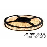 Mi·Light Warm Wit Led Strip met afstandsbediening | 120 Leds pm Type 2835 12V 7,6W pm