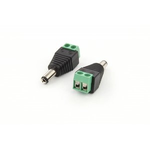 MC POWER Plafondklem – 12-polig, 5A / 4,5mm, Zacht Plastic, Zwart – Dubbele Schroefklemmen, Deelbaar