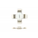 Female X-Connector 4 Pin voor 10mm RGB Led Strips