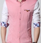Peach Colored Full Sleeve Shirt Peach Colored Full Sleeve Shirt