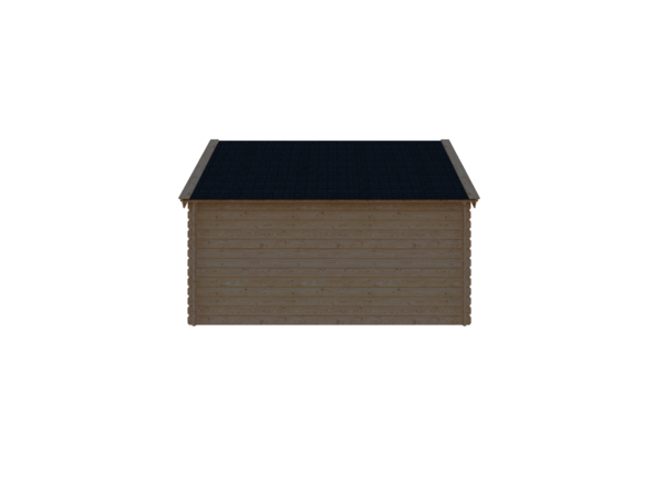 Houten overkapping Kapschuur dak 400 x 250cm