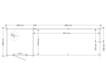 Blokhut met overkapping Kapschuur dak 200 x 200 + 450cm