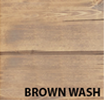 Brown wash