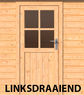 Linksdraaiend (scharnier links)