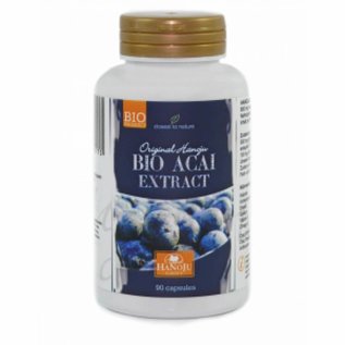 Biologische Acai 20:1 extract, 90 vegetarische capsules 500 mg