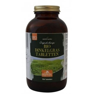 BIO Speltgras (Dinkelgras) 750 tabletten