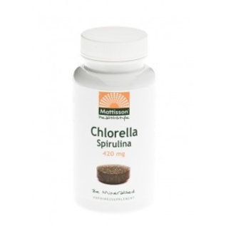Mattisson Chlorella Spirulina 250-170 mg