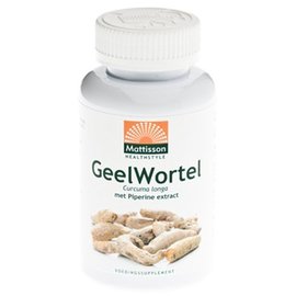 Mattisson Geelwortel / Curcuma extract 95% 650 mg