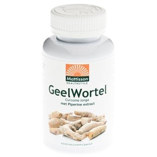 Mattisson Geelwortel / Curcuma extract 95% 650 mg
