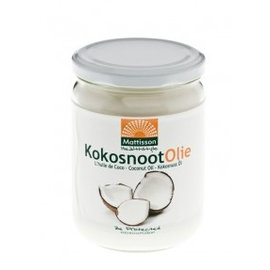 Mattisson Kokosnoot Olie Ontgeurd BIO 470 gram