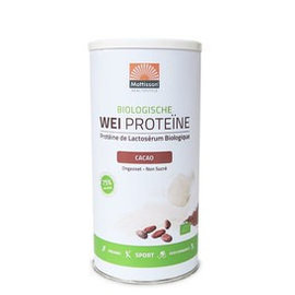 Mattisson Wei Proteïne Cacao Biologisch, 450 gram