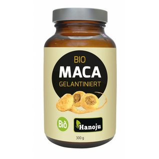 Hanoju BIO Maca gegelatineerd (verstijfseld) poeder, 300 gram