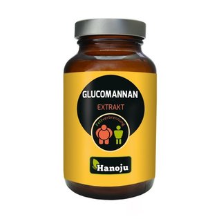 Hanoju 500mg Glucomannan, 90 capsules