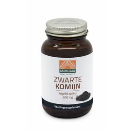 Mattisson Absolute Zwarte Komijn 500 mg
