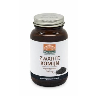 Mattisson Absolute Zwarte Komijn 500 mg