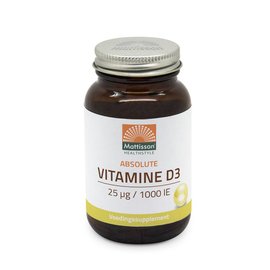Mattisson Absolute 25mcg /1.000 IU tabletten Vitamine D3