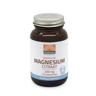 Mattisson Active Magnesium-citraat 400 mg