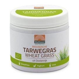Mattisson Tarwegras Wheatgrass Poeder Bio Oostenrijk