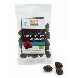 Mattisson Bio Cranberries Raw Choco Snack