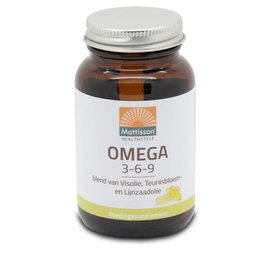 Mattisson Omega 3-6-9 -Vis, Teunisbloem en Lijnzaadolie