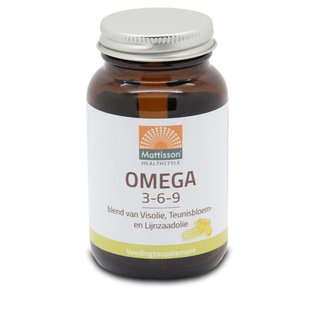 Mattisson Omega 3-6-9 -Vis, Teunisbloem en Lijnzaadolie